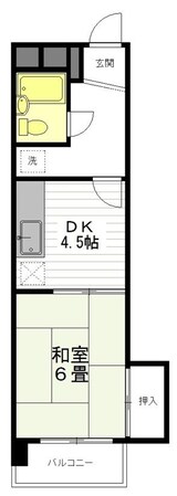 宮城野通駅 徒歩3分 3階の物件間取画像